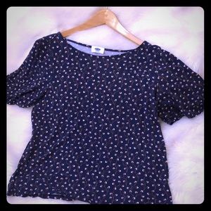 Old Navy floral blouse